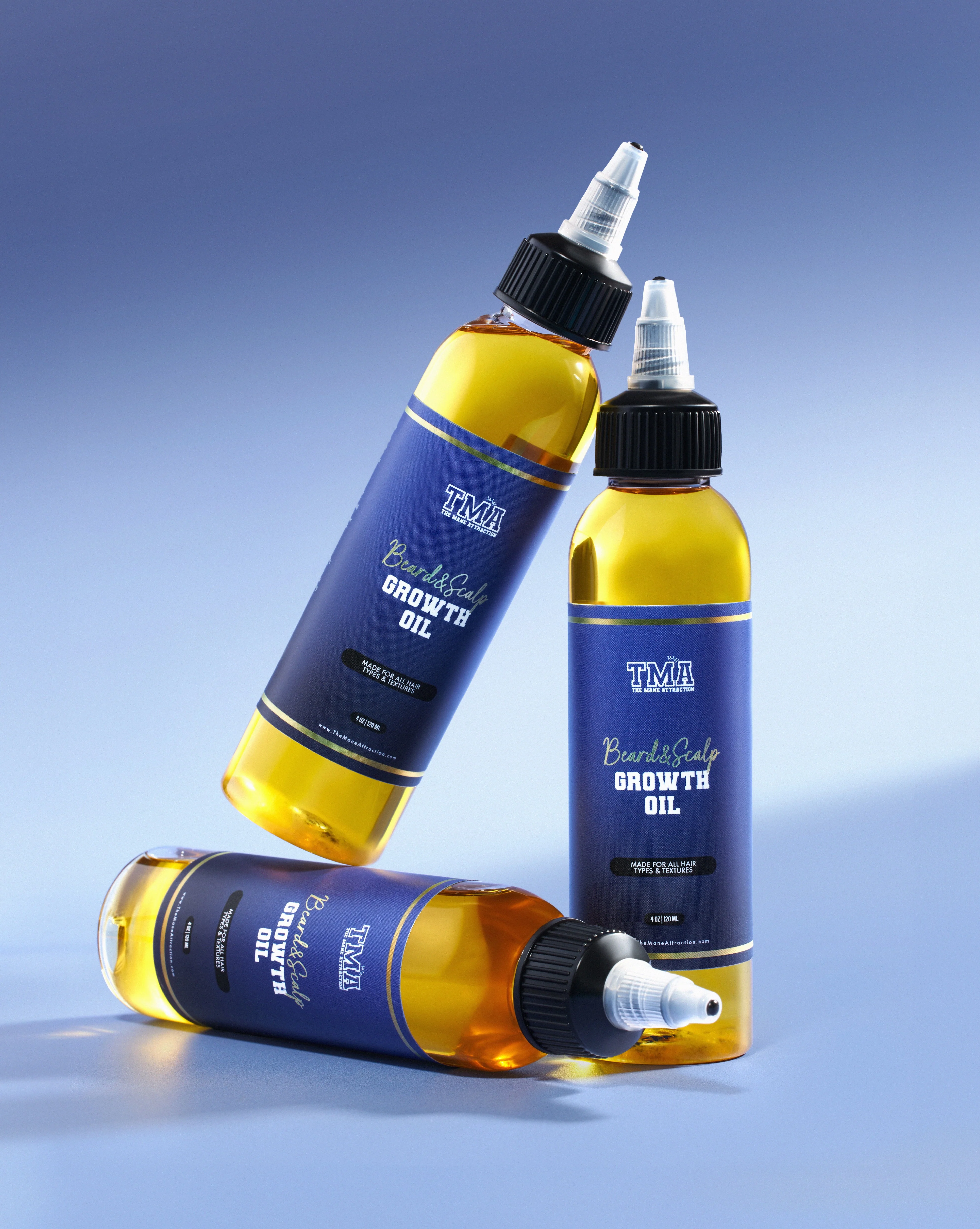 Jumbo Beard & Scalp Stimulating Growth Oil 3-In-1 Bundle - Image 3