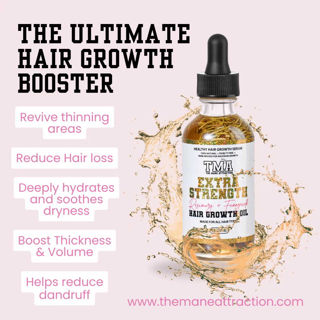 Extra Strength Rosemary+Fenugreek Herbal Hair Growth Oil - Image 5