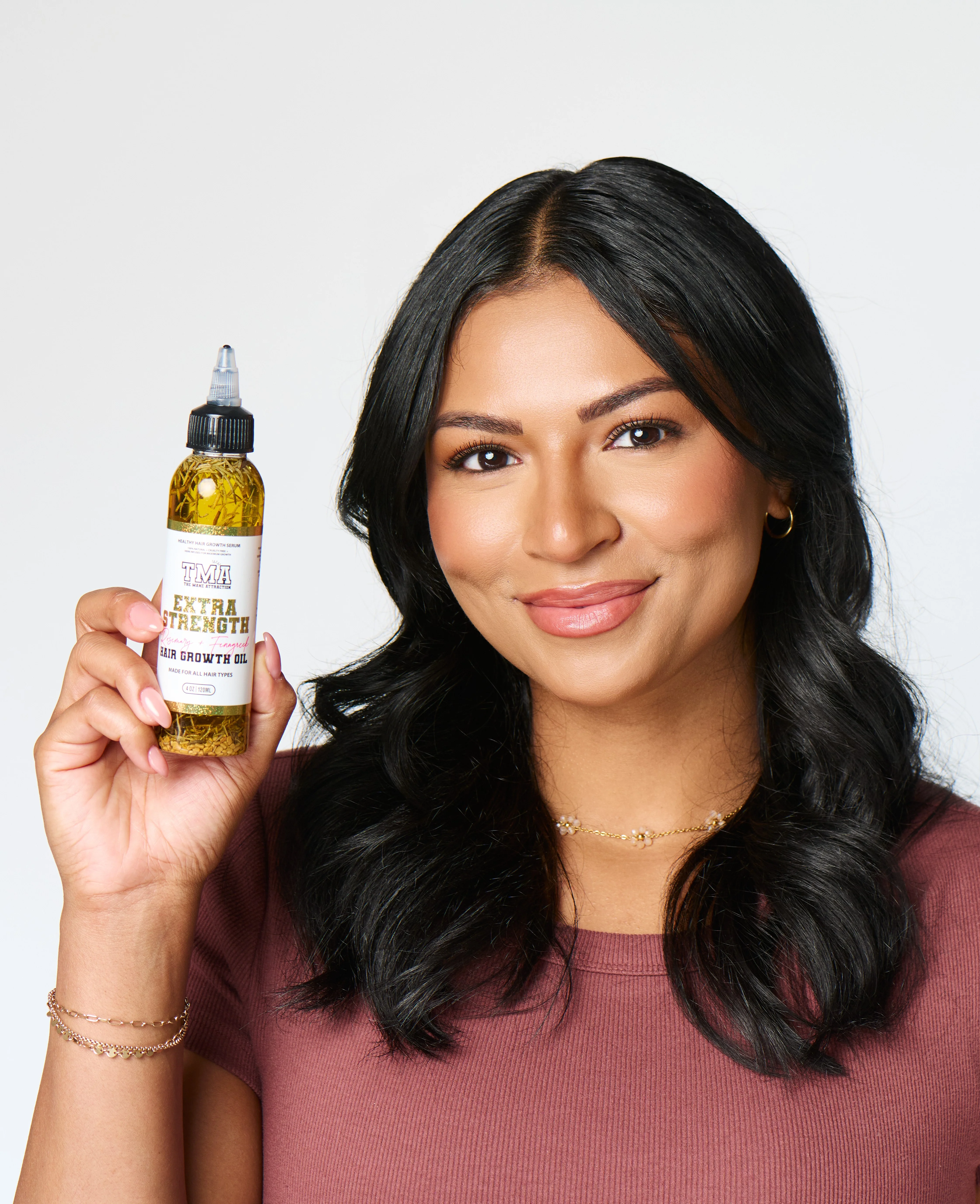Jumbo Extra Strength Rosemary+Fenugreek Herbal Hair Growth Oil - Image 7