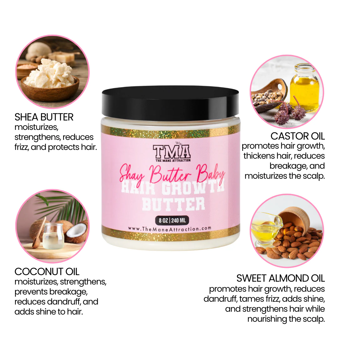 Shay Butter Baby Moisturizing Hair Growth Butter - Image 5