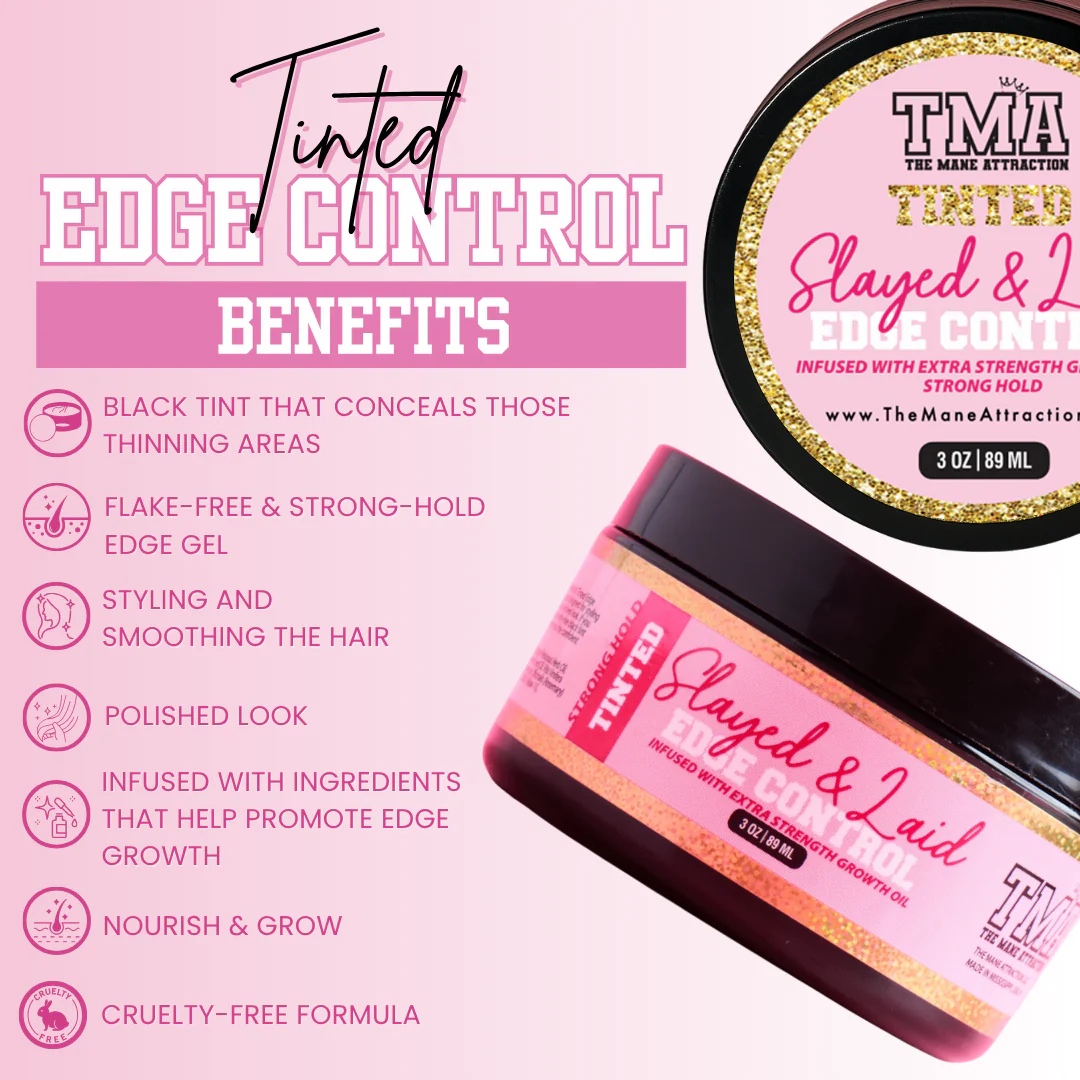 Tinted Slayed & Laid Edge Control- Strong Hold - Image 6